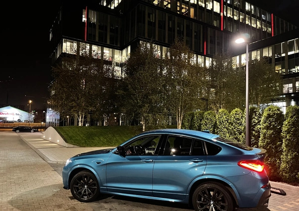 BMW X4 M cena 159000 przebieg: 63700, rok produkcji 2017 z Warszawa małe 154